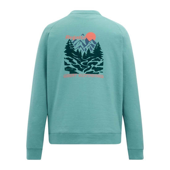 Regatta Nithsdale Crew Neck Sweatshirt | Ice RMK053