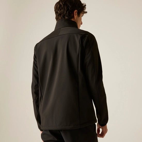Regatta Moutdale Shell Zip Jacket | Black/wood Brown RML282