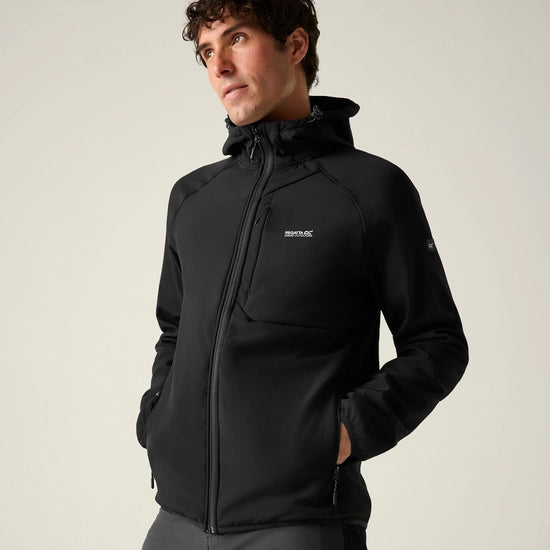 Regatta Ossek Softshell Jacket | Black RML299