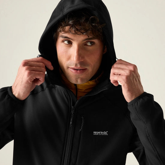 Regatta Ossek Softshell Jacket | Black RML299