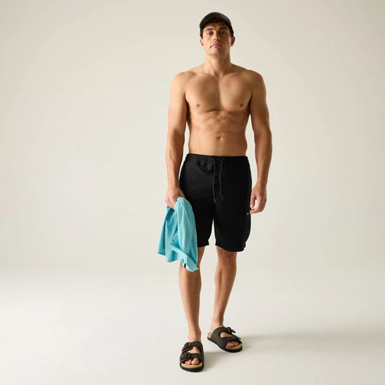 Regatta Blanmont Men's Swim Shorts| Black RMM051