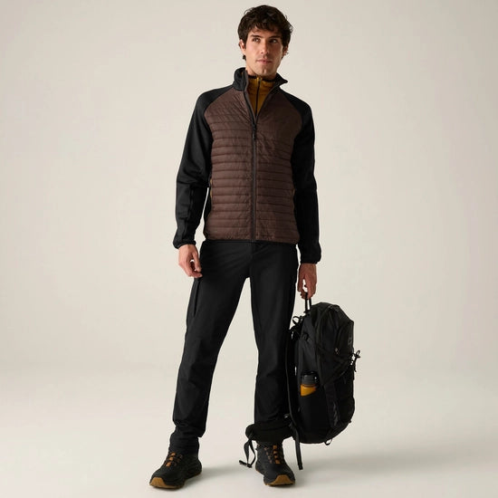Regatta Clumber Hybrid Men's Jacket | Caffee RMN312