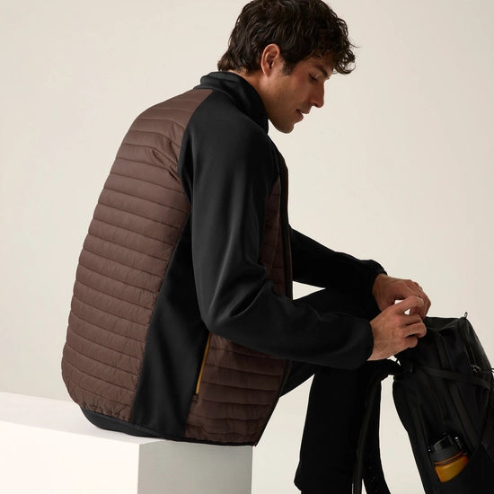 Regatta Clumber Hybrid Men's Jacket | Caffee RMN312