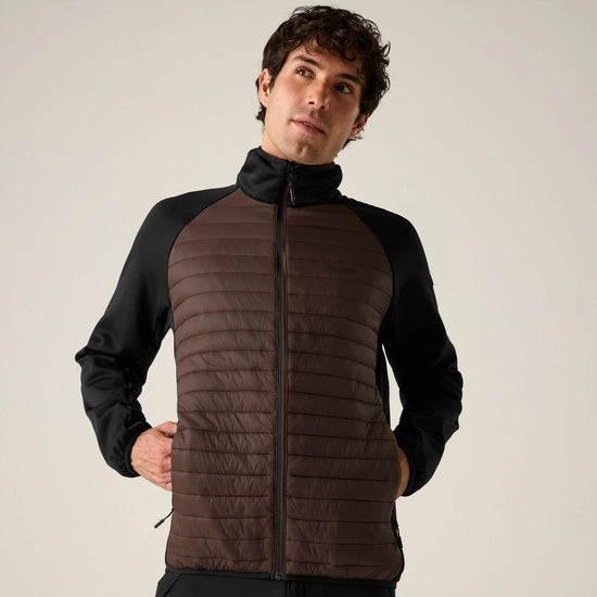 Regatta Clumber Hybrid Men's Jacket | Caffee RMN312