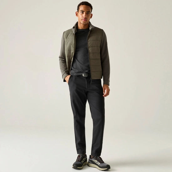 Regatta Men's Waverhill Hybrid Jacket | Olive RMN333