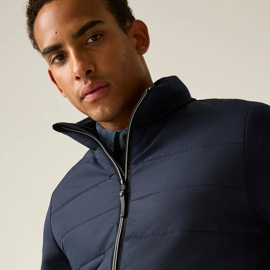 Regatta Men's Waverhill Hybrid Jacket | Navy RMN333