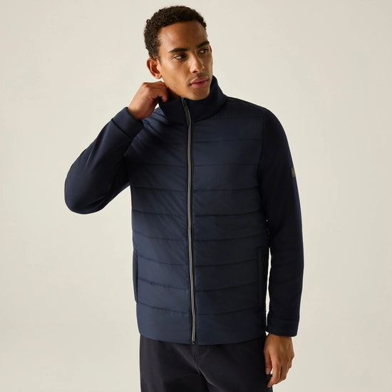 Regatta Men's Waverhill Hybrid Jacket | Navy RMN333