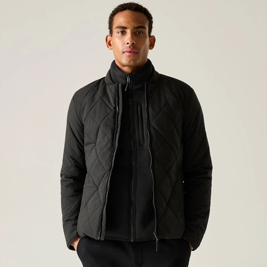 Regatta Men's Harvin Insulated Jacket | Black RMN338