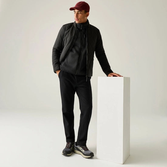 Regatta Men's Harvin Insulated Jacket | Black RMN338