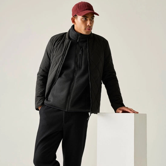 Regatta Men's Harvin Insulated Jacket | Black RMN338