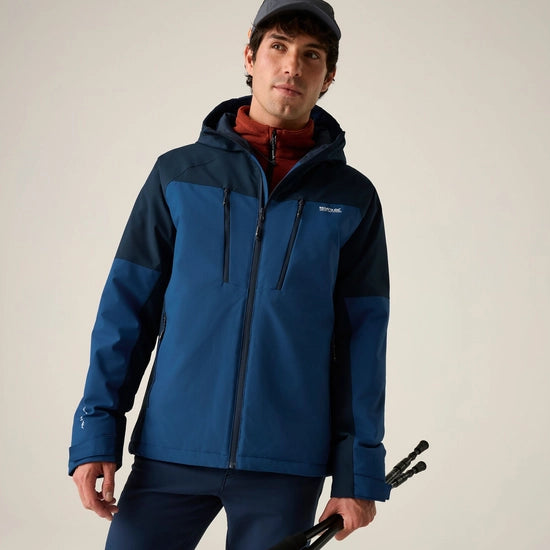 Regatta Highton Stretch Waterproof Insulated Jacket | Navy/Aviator Blue RMP456