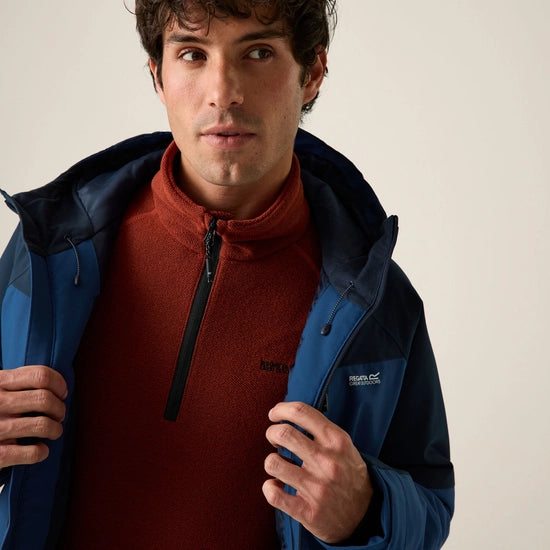 Regatta Highton Stretch Waterproof Insulated Jacket | Navy/Aviator Blue RMP456