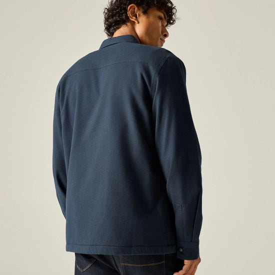 Regatta Spennith Shacket | Navy Dusky Blue RMS222