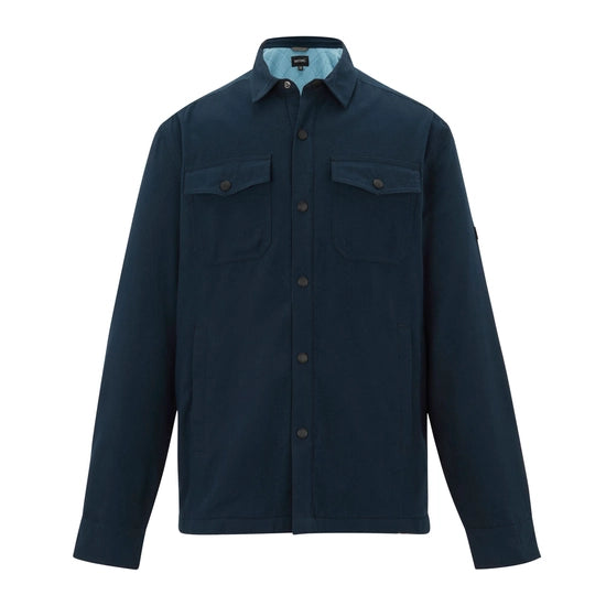 Regatta Spennith Shacket | Navy Dusky Blue RMS222