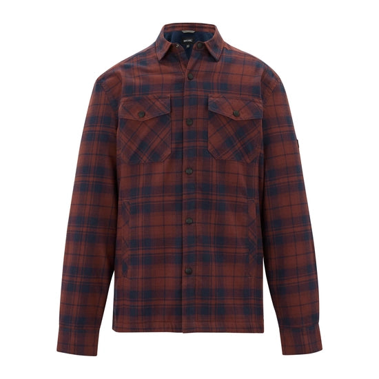 Regatta Spennith Shacket | Navy Dark Cherry RMS222