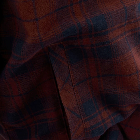 Regatta Spennith Shacket | Navy Dark Cherry RMS222
