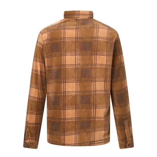 Regatta Frankie Men's Fleece Shirt | Tan RMS230