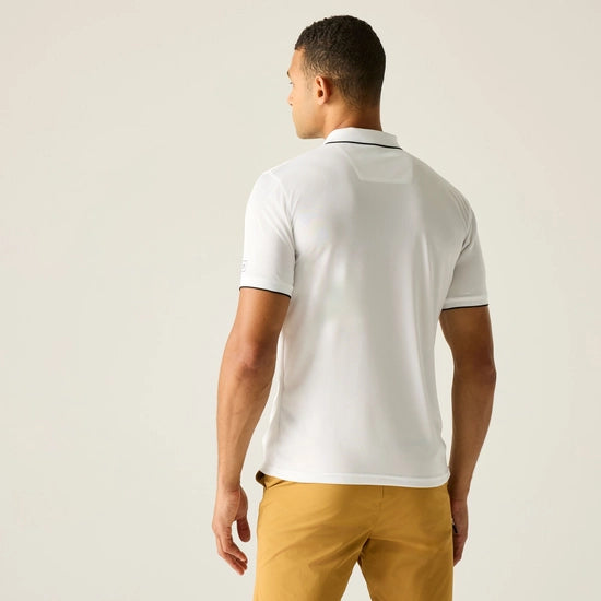Regatta Remex II Men's Polo Shirt | White RMT186