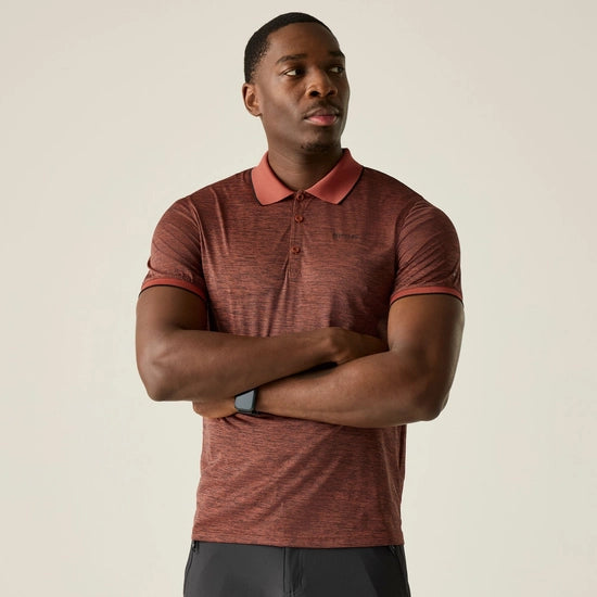 Regatta Remex II Men's Polo Shirt | Brick RMT186