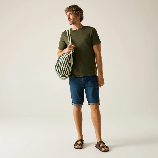 Regatta Tait Men's T-Shirt | Khaki RMT218