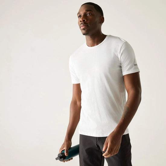 Regatta Tait Men's T-Shirt | White RMT218