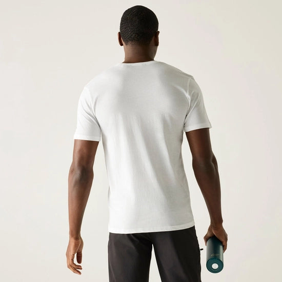 Regatta Tait Men's T-Shirt | White RMT218