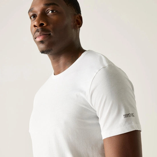 Regatta Tait Men's T-Shirt | White RMT218