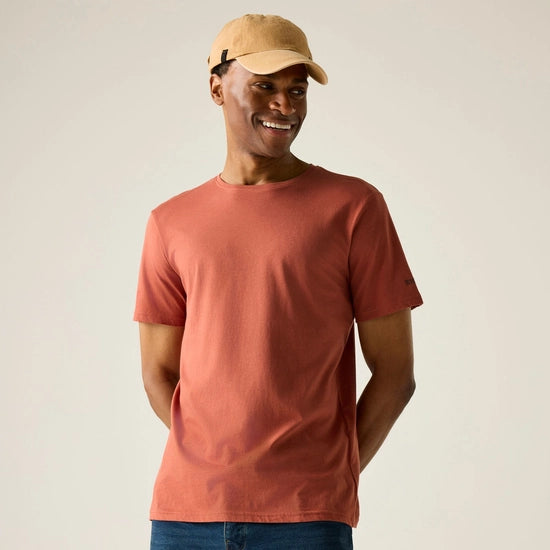 Regatta Tait Men's T-Shirt | Brick RMT218