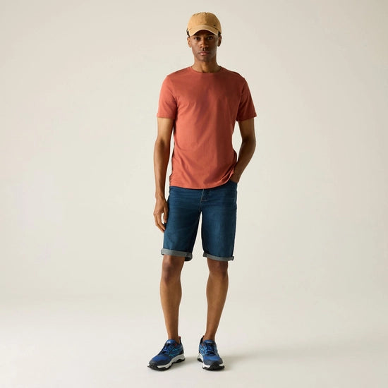 Regatta Tait Men's T-Shirt | Brick RMT218