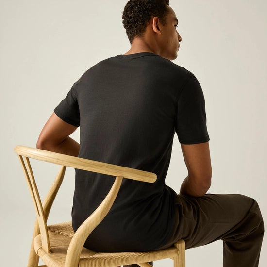 Regatta Cline IX Men's Graphic Tee | Black RMT296
