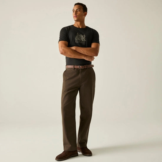 Regatta Cline IX Men's Graphic Tee | Black RMT296