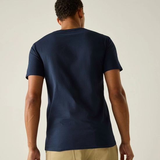 Regatta Cline IX Men's Graphic Tee | Navy RMT296