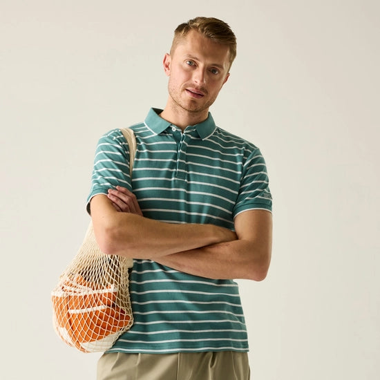 Regatta Tiver Men's Polo Shirt | Ice RMT306