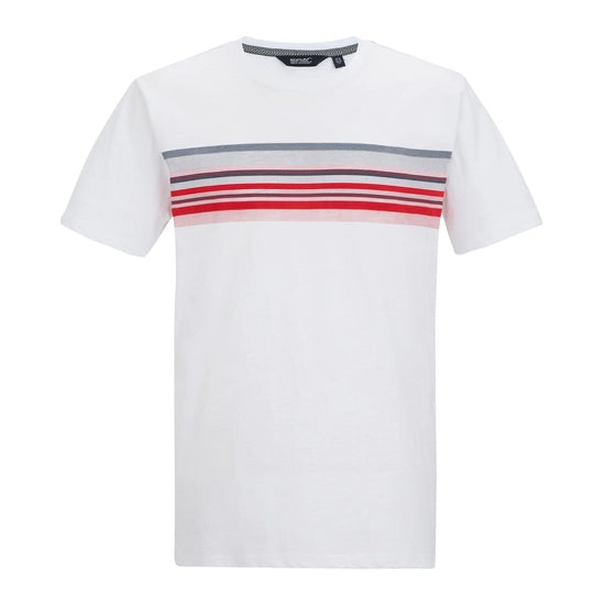 Regatta Rendro Men's Graphic T-Shirt | White RMT335