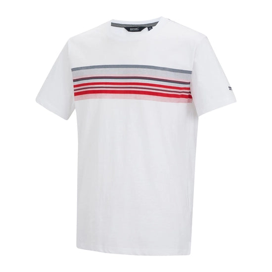 Regatta Rendro Men's Graphic T-Shirt | White RMT335