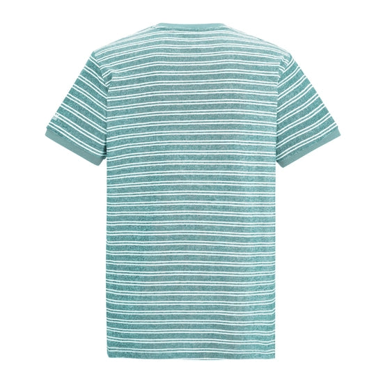 Regatta Benlin Striped Men's T-Shirt | Ice RMT336