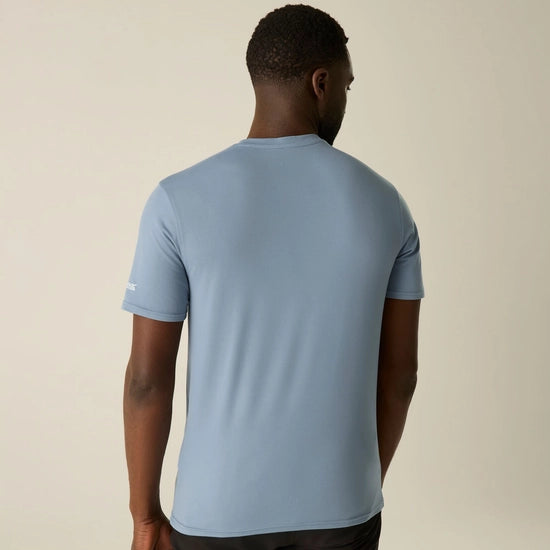 Regatta Fingal Stretch Men's Graphic T-Shirt | Dusty Blue RMT357