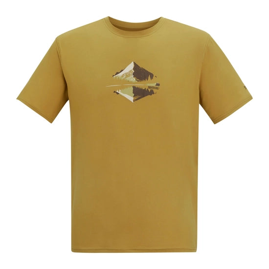 Regatta Fingal Stretch Men's Graphic T-Shirt | Wood Brown RMT357