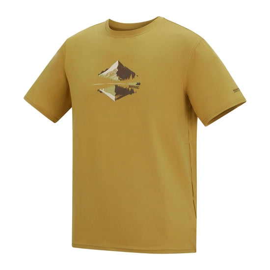 Regatta Fingal Stretch Men's Graphic T-Shirt | Wood Brown RMT357