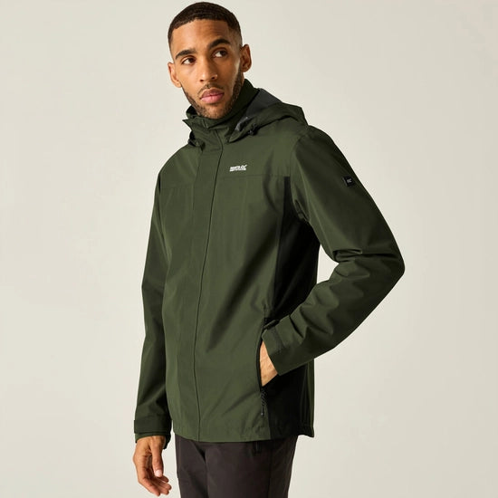 Regatta Matt II Waterproof Shell Jacket | Khaki RMW418