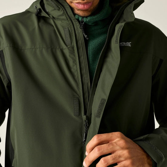 Regatta Matt II Waterproof Shell Jacket | Khaki RMW418