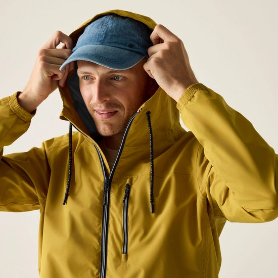 Regatta Shorebay Men's Waterproof Jacket | Wood Brown RMW453