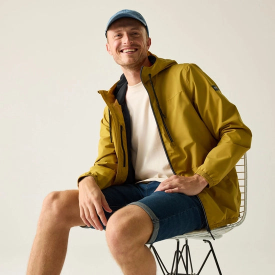 Regatta Shorebay Men's Waterproof Jacket | Wood Brown RMW453