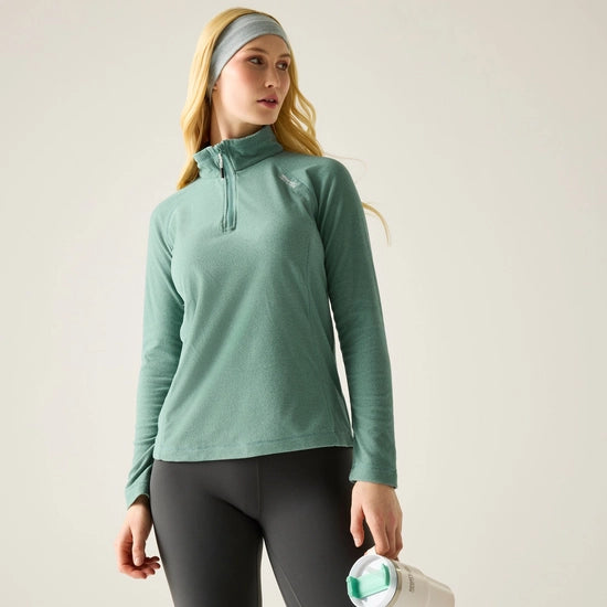 Regatta Women's Montes Lightweight Half-Zip Fleece | Ivy RWA240