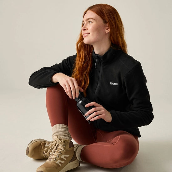 Regatta Floreo IV Women's Fleece Jacket | Black RWA528