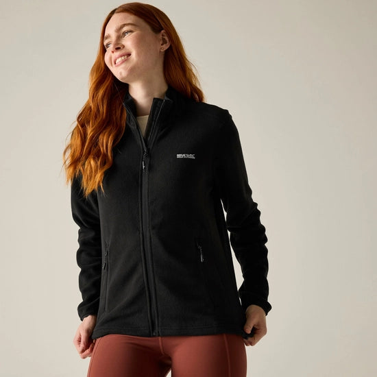 Regatta Floreo IV Women's Fleece Jacket | Black RWA528