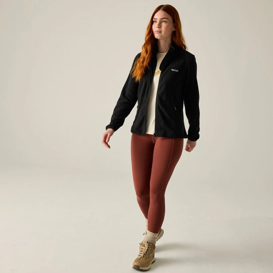 Regatta Floreo IV Women's Fleece Jacket | Black RWA528