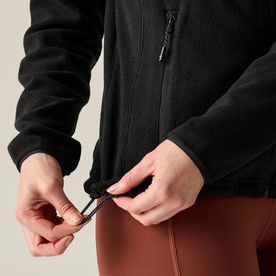Regatta Floreo IV Women's Fleece Jacket | Black RWA528