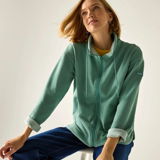 Regatta Ashlynn Women's Full Zip Fleece| Ivy RWA612