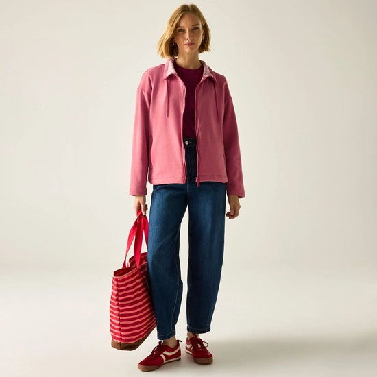 Regatta Ashlynn Women's Full Zip Fleece| Slate Rose RWA612